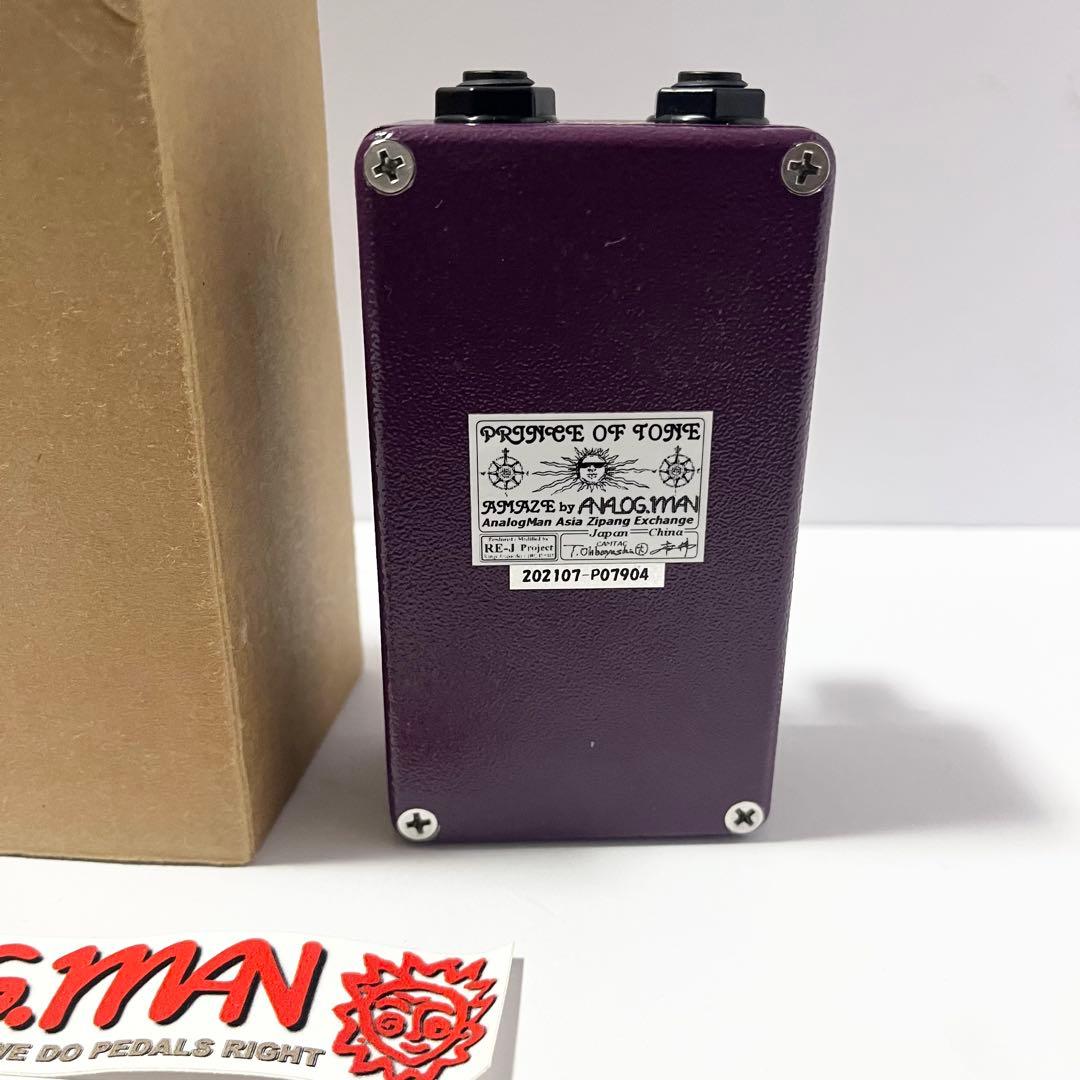新品未使用Analogman Prince of Toneオーバードライブペダル