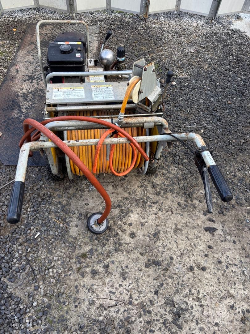 自走動噴 ATC-640M 自動整列 巻取り 動噴ガソリン エンジン リコイル