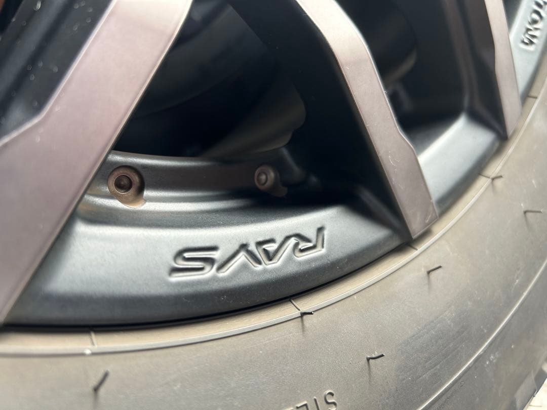 【希少】レイズデイトナ FDX F6 17in 限定カラー　ホイール＋タイヤ4本