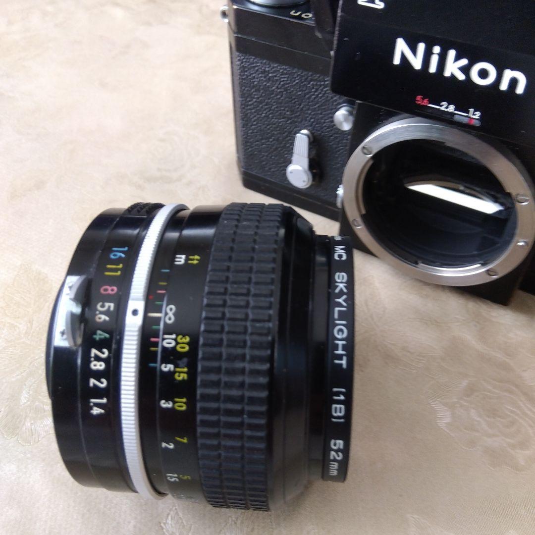 綺麗なブラックのニコンFフォトミックFTNです