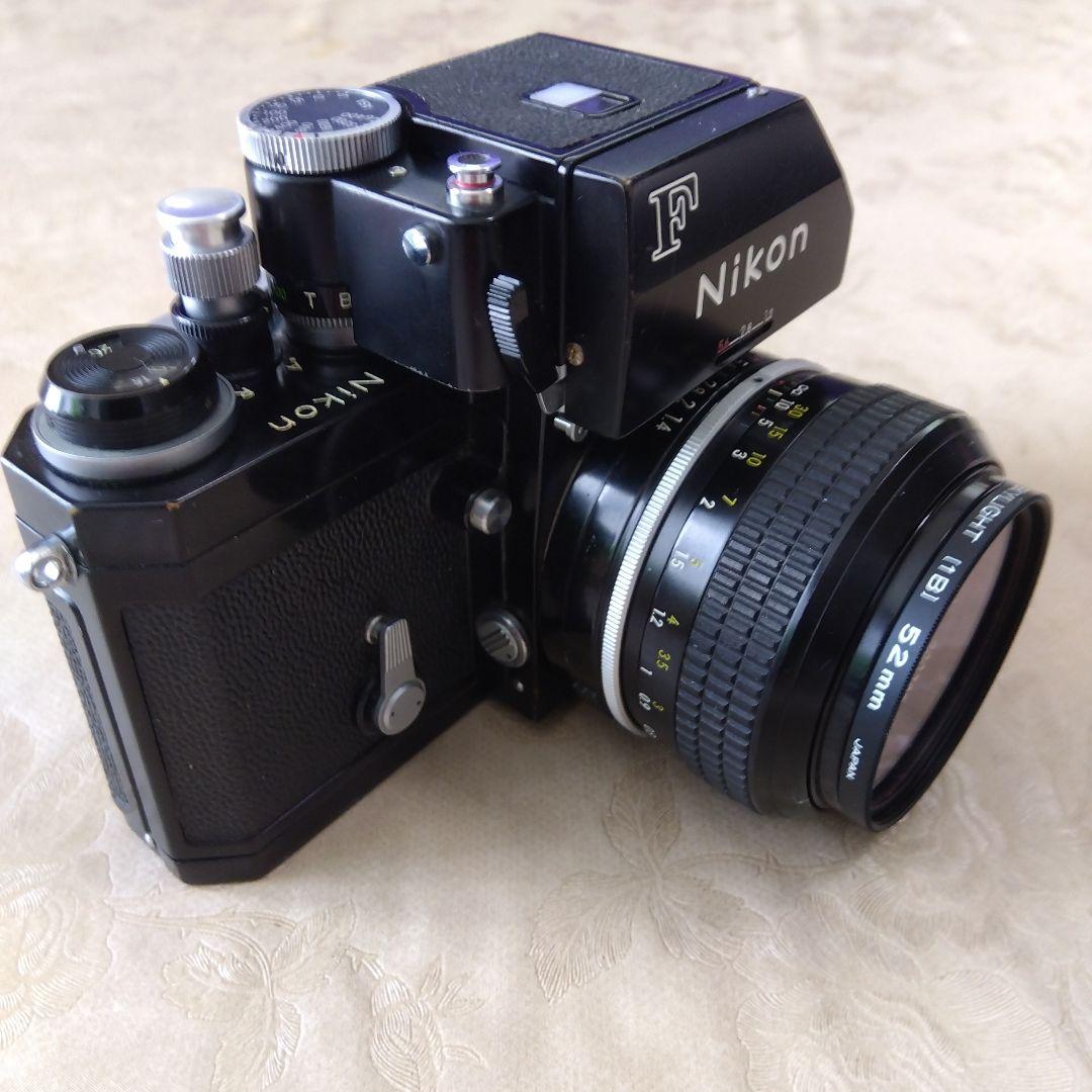 綺麗なブラックのニコンFフォトミックFTNです