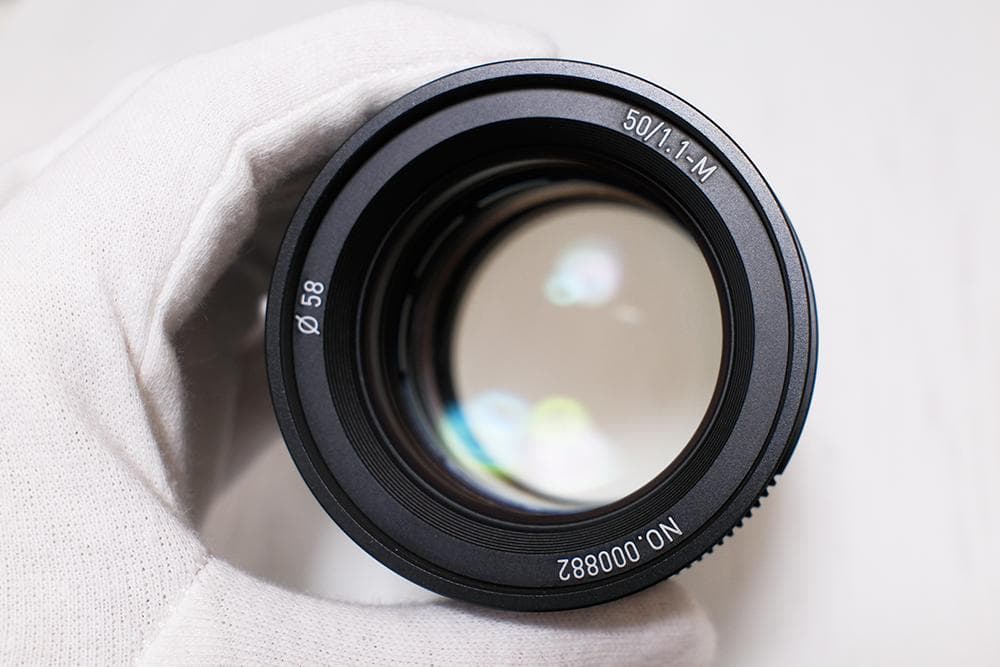 未使用品 ライカMマウントレンズ 50mm F1.1 フルサイズ