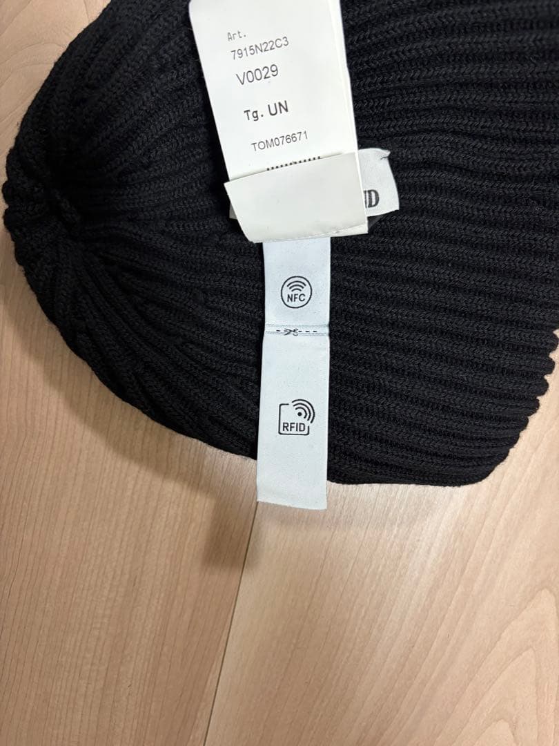 stone  ビーニー ブラック