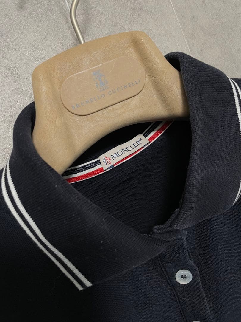 あみ様購入用【MONCLER】定番ワッペンポロシャツ トリコロール
