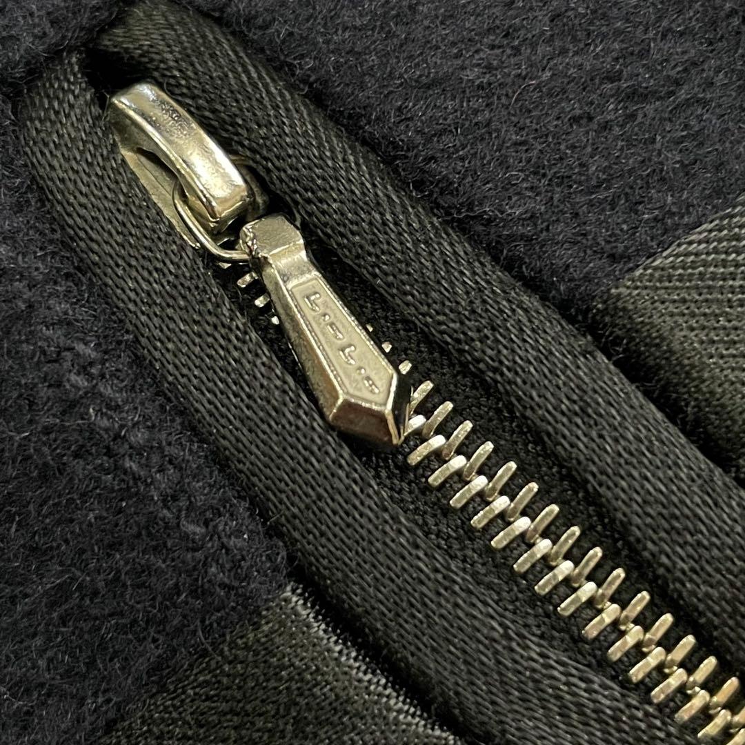 【agnes b. HOMME】90s カシミヤ混　ピーコート　フランス製　紺