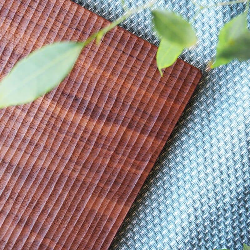 2枚セット　さざなみプレートL　ウォールナット　受注製作品　ふるいともかず