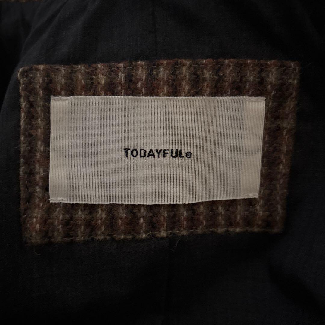 ジャケット・アウター TODAYFUL WOOL100% CHECK JACKET