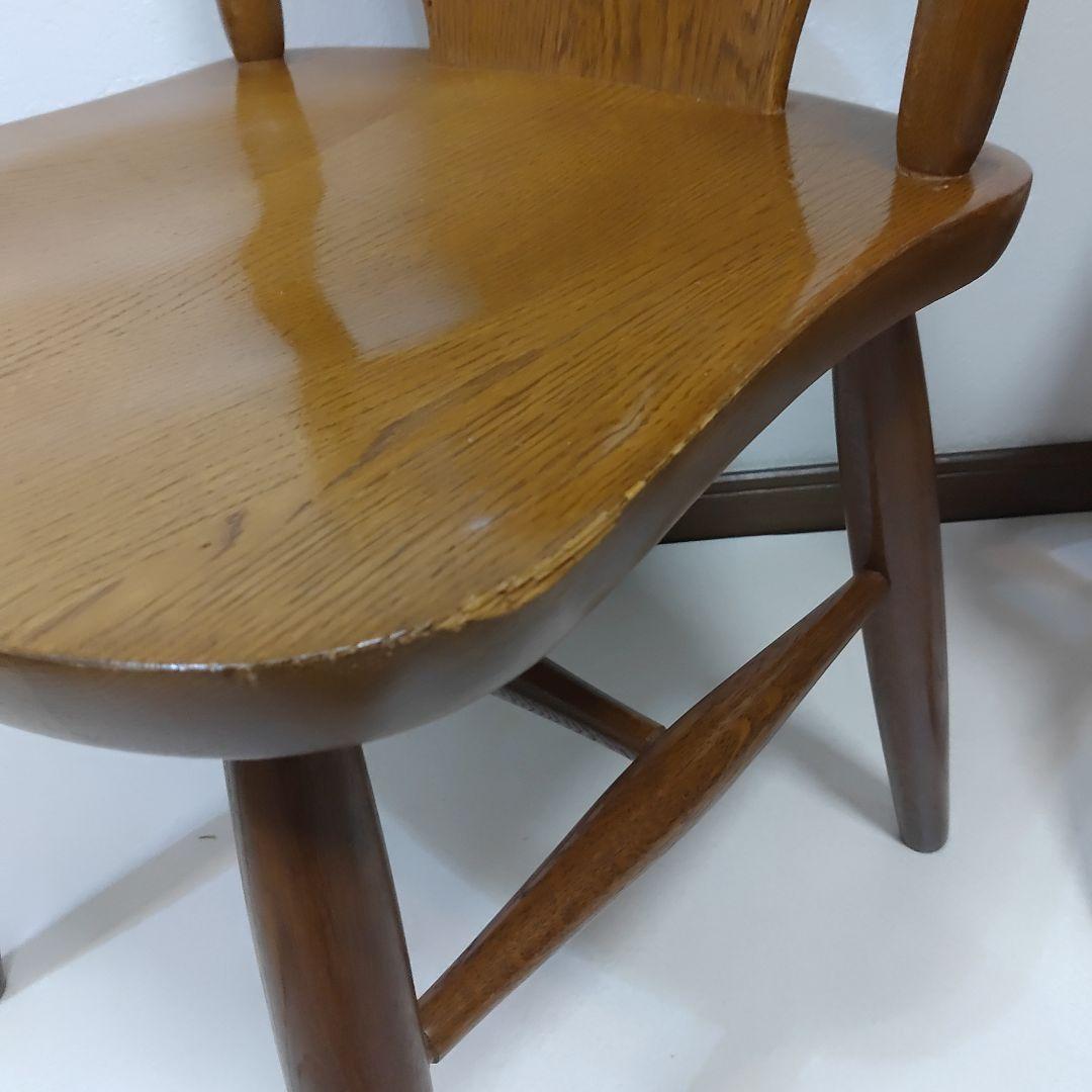 ④ 希少なお品　飛騨の家具　WINDS 太平　ダイニングチェア　チャーチチェア