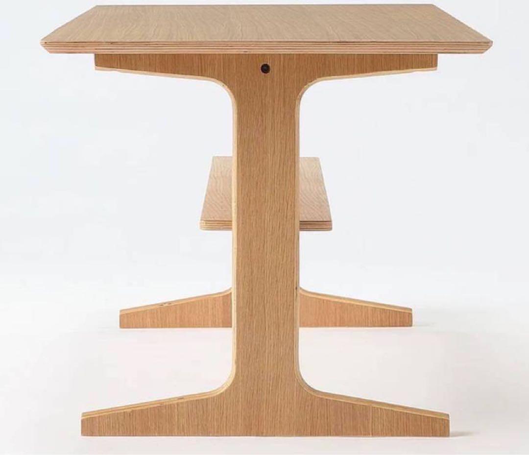 【送料込】無印良品 MUJI ダイニング リビングテーブル 木製家具机デスク