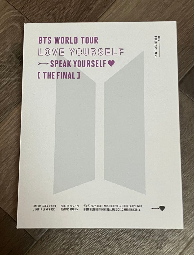 BTS speak yourself final/トレカ　ジミン