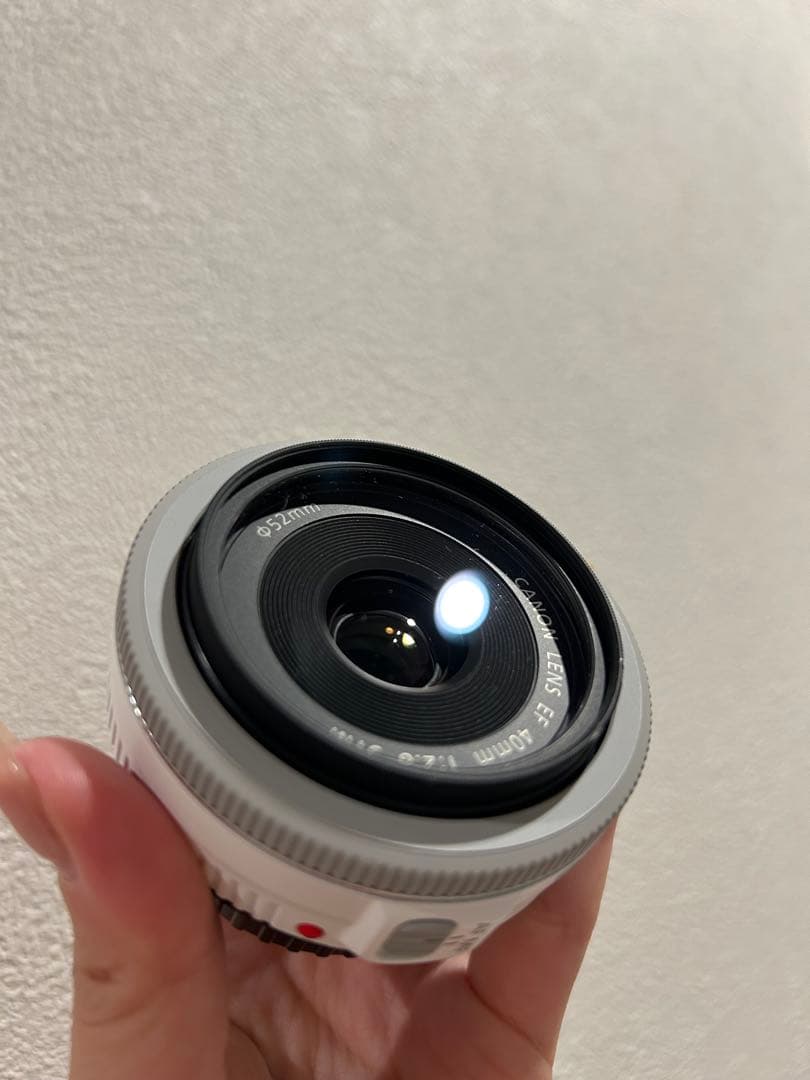 Canon EOS Kiss X7ホワイト 2本レンズ付き