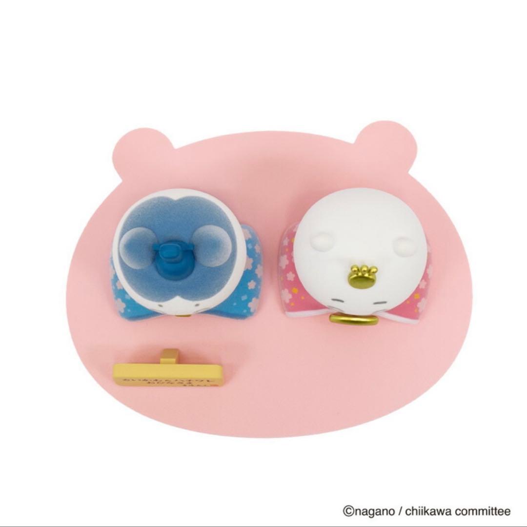 【未開封】ちいかわ　お雛様　雛人形　ちいかわ　ハチワレ ミニ雛人形