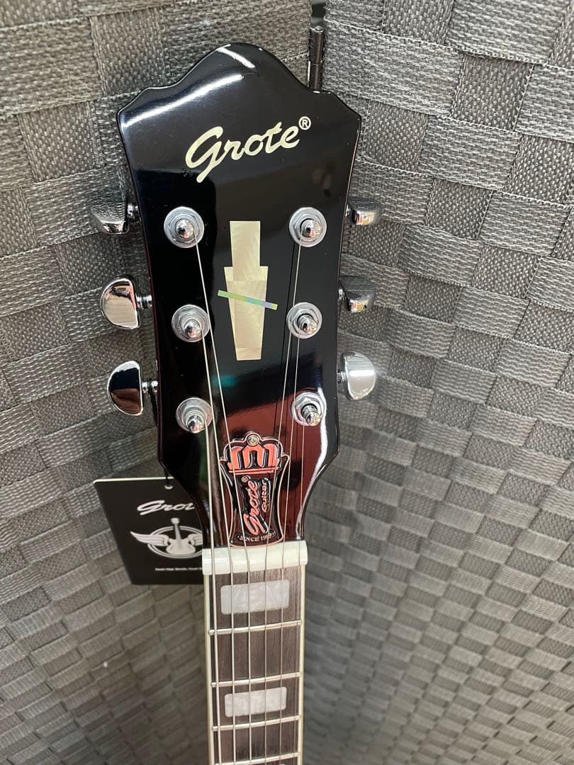 Grote セミアコースティックギター 美品 P90タイプ ピックアップ