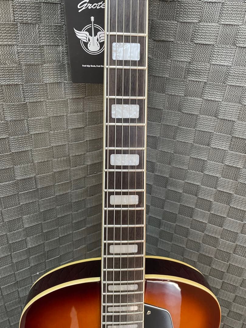 Grote セミアコースティックギター 美品 P90タイプ ピックアップ