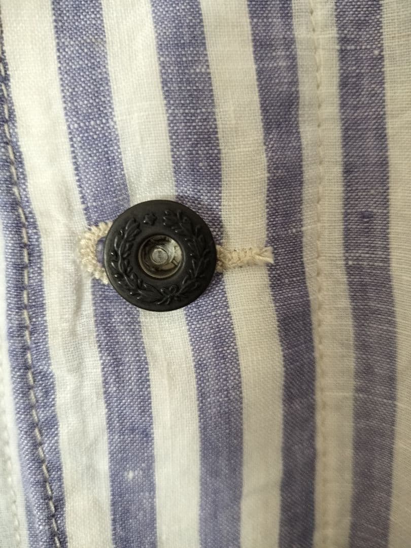 未使用★デニム&ダンガリー02 リネン ノーカラー ゴートゥーハリウッドFITH