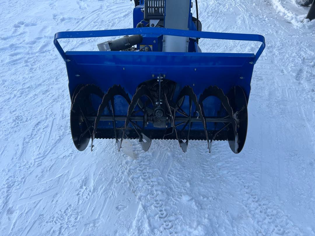 Yamaha 除雪機 キャタピラ式 青