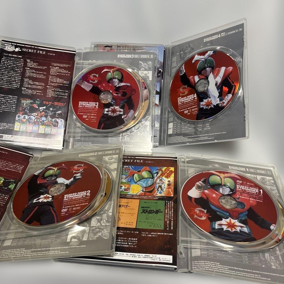 仮面ライダー ストロンガー DVDセット 1-4巻