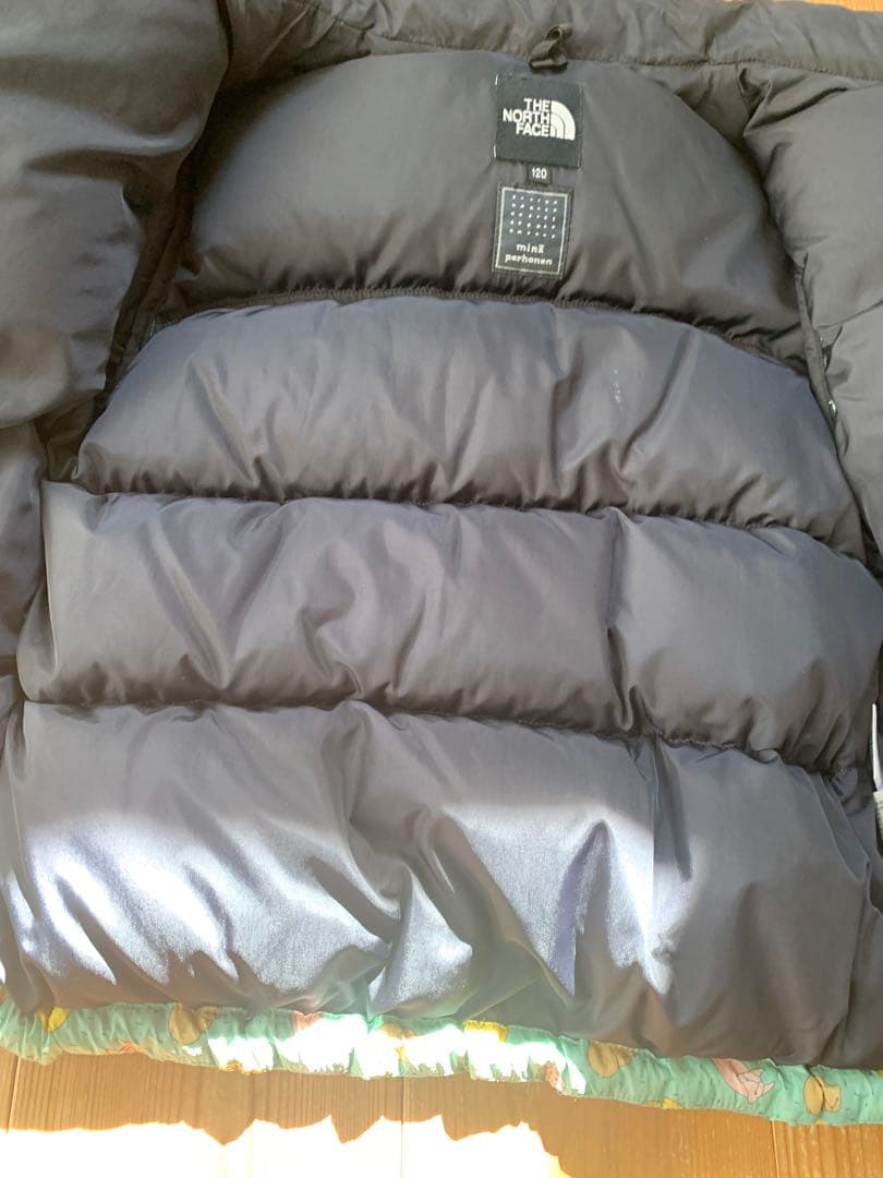 【お値下げ】THE NORTH FACE ミナペルホネン　ダウンジャケットねこ柄