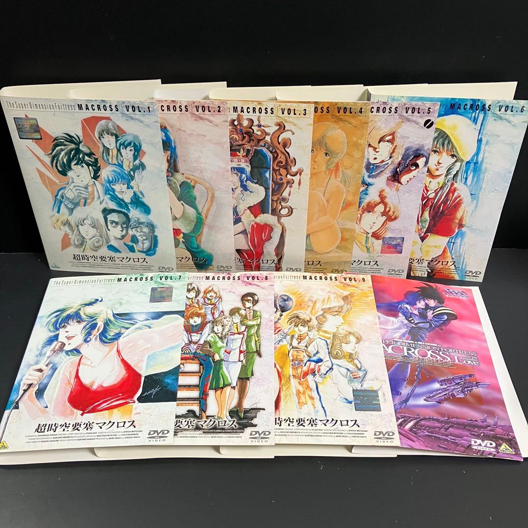 超時空要塞マクロス TV版+劇場版 レンタルDVD アニメ 全巻完結セット