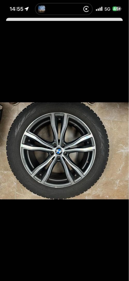 20インチ スタッドレスタイヤ BMW X7 4本セット