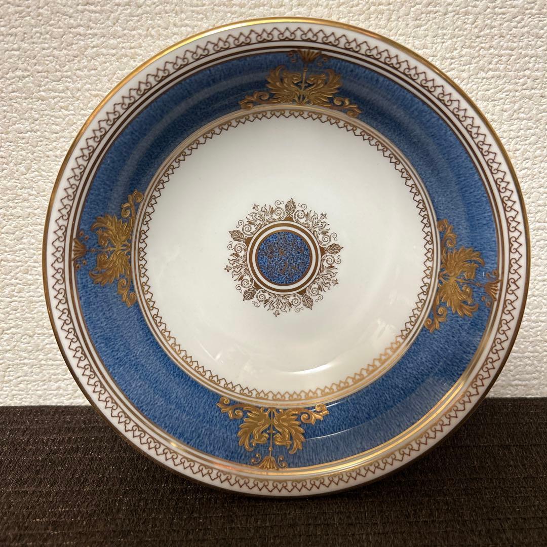 ウェッジウッド　コロンビア　パウダーブルー　サラダボウル　デザートプレート