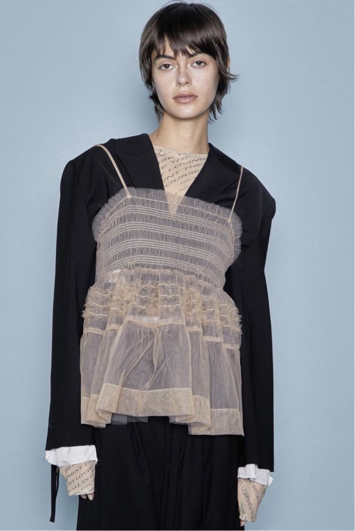 MAISON SPECIAL チュールキャミボレロ