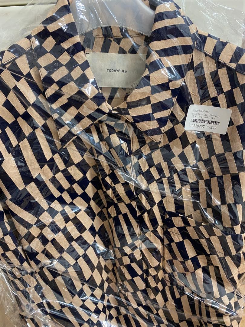 【新品】todayful Geometric Over Shirts