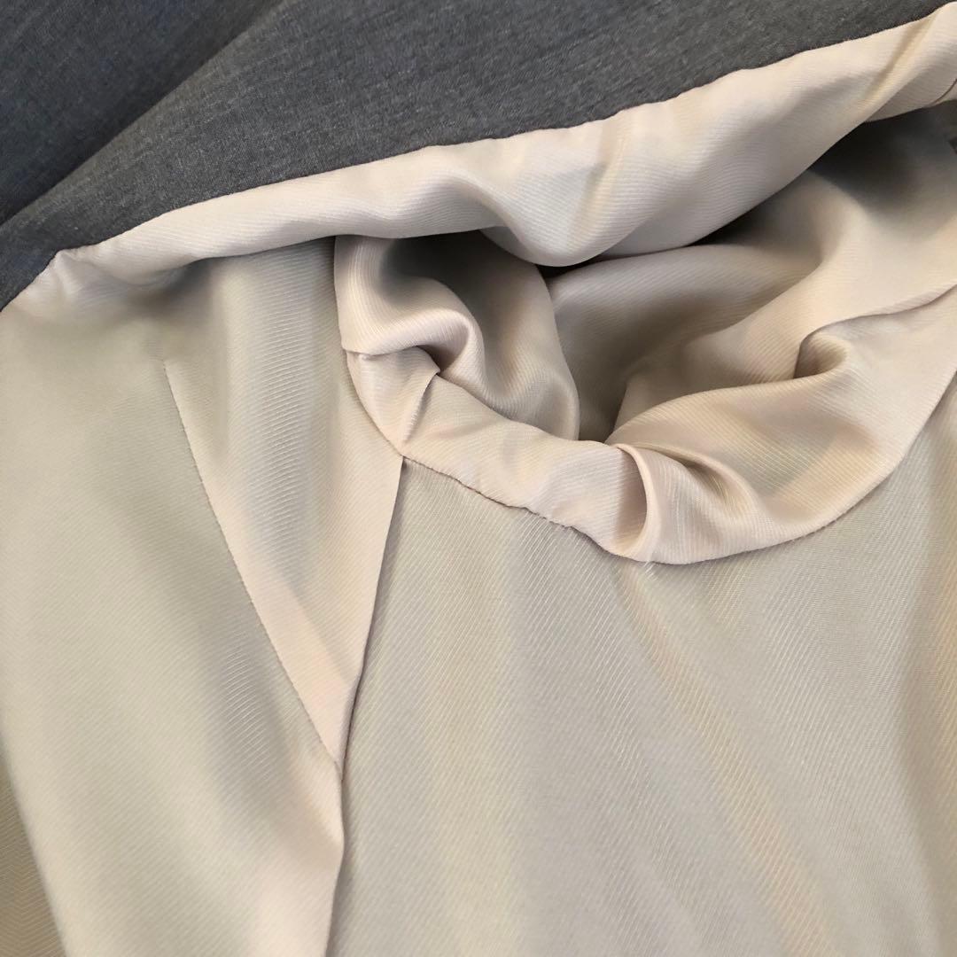 SNIDEL Sustainableイレギュラー金ボタンジャケット　ダブル