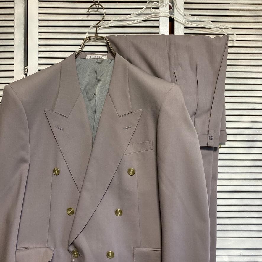 AWUU セットアップ スーツ 古着 GIVENCHY ジバンシー シンプル