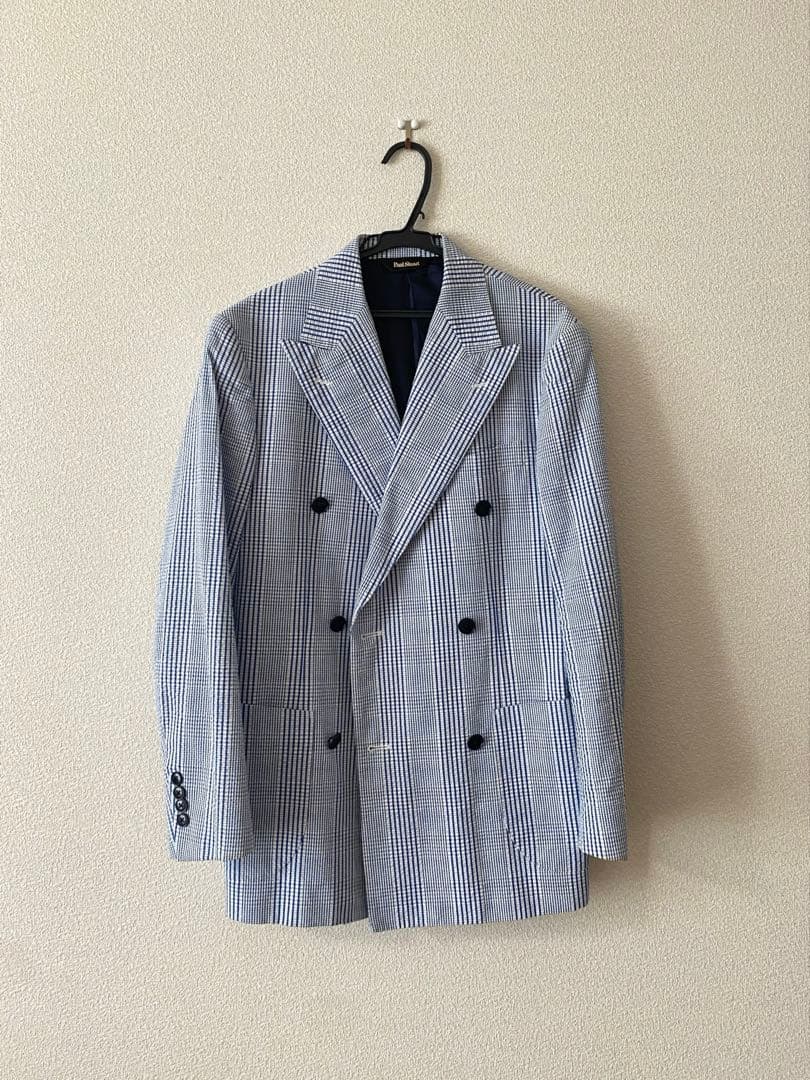 ポールスチュアート メンズ シアサッカー セットアップ S〜M相当