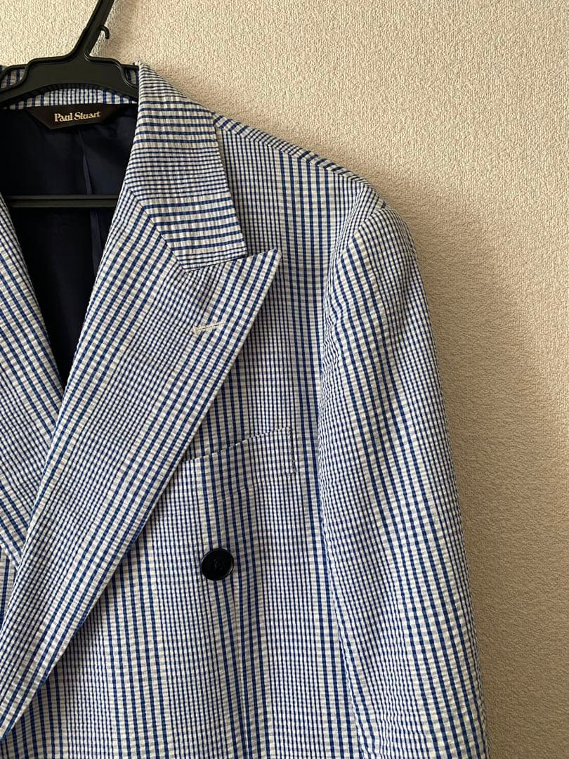 ポールスチュアート メンズ シアサッカー セットアップ S〜M相当