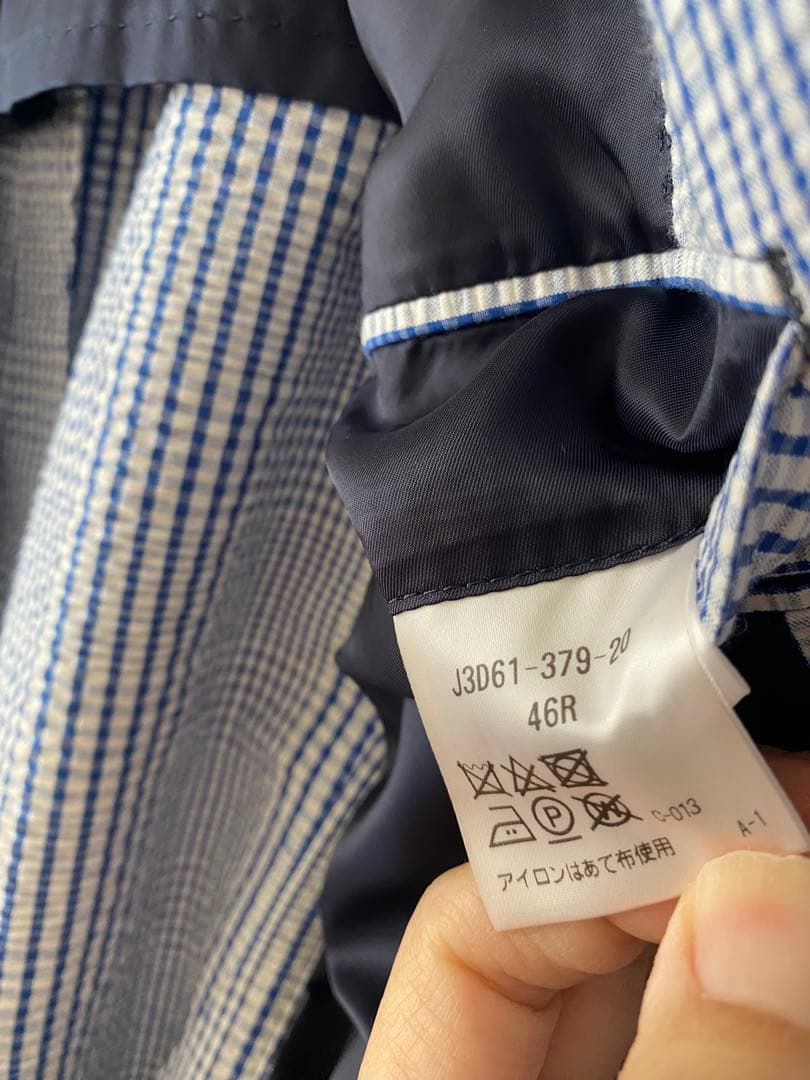 ポールスチュアート メンズ シアサッカー セットアップ S〜M相当