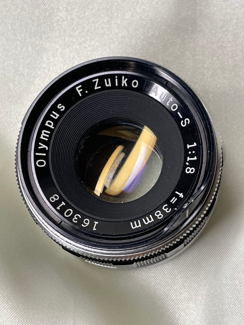 【希少】オリンパスペンF（美品）＋レンズ3本（38mm＋100mm＋150mm）