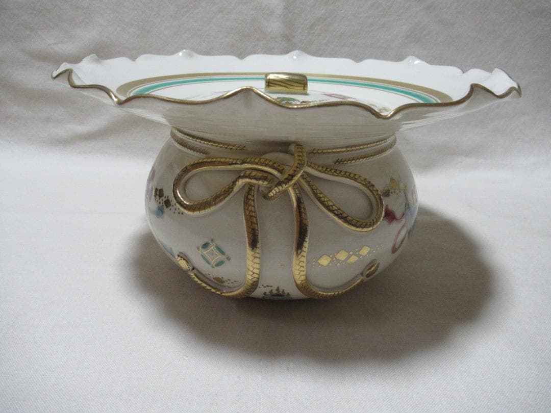 御室窯　砂金袋　水指　共箱