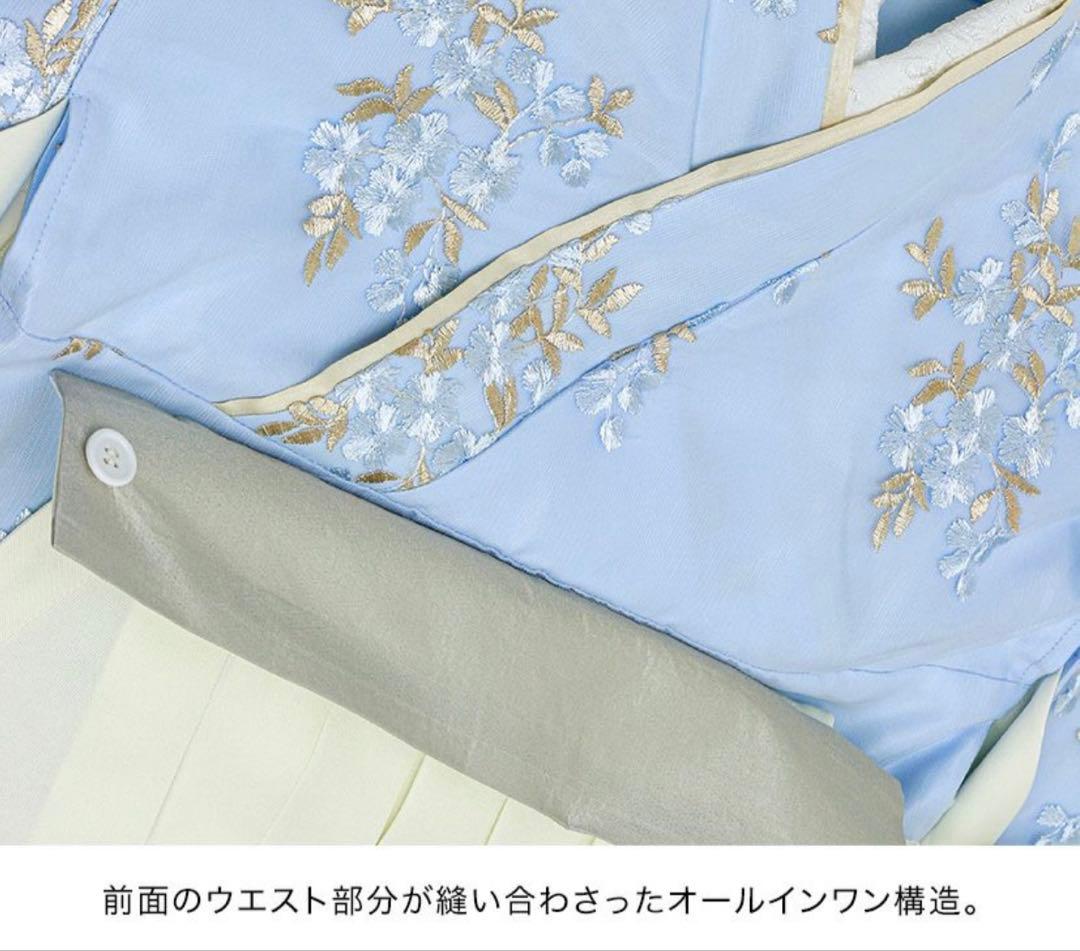 【これで安心⭐︎卒業式一式袴＆ヘアー飾りセット】150cm