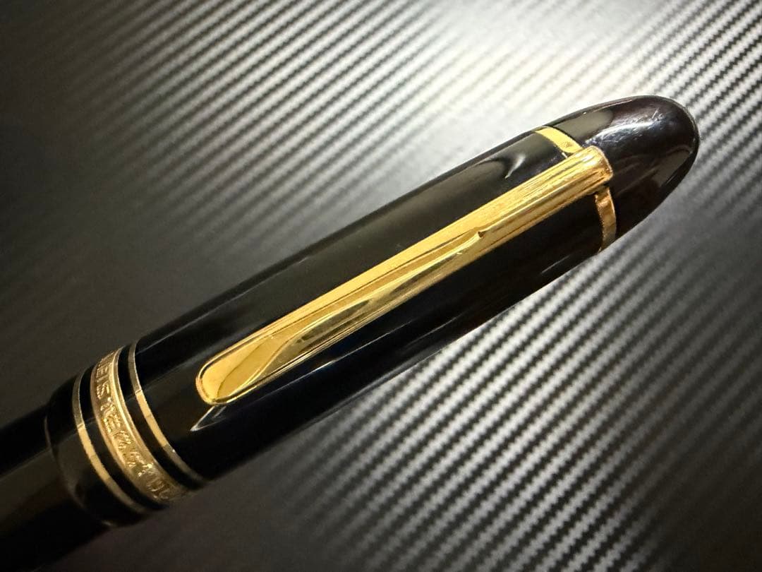 極美品 Mont Blanc 149 万年筆 14C 中白 F 細字