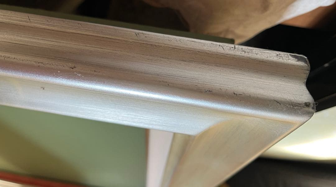 シルバー　額縁 F30号　弓平