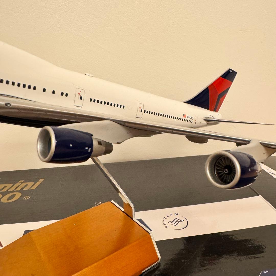 Boeing 747-400 Delta デルタ航空　1/200モデル