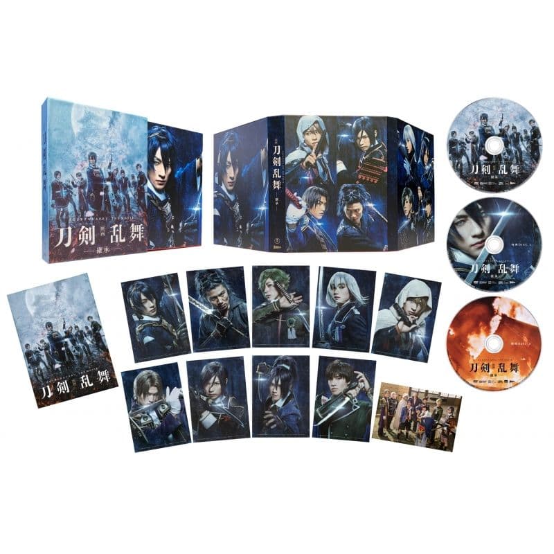 映画 刀剣乱舞 継承 DVD豪華版3枚組 新品 未開封