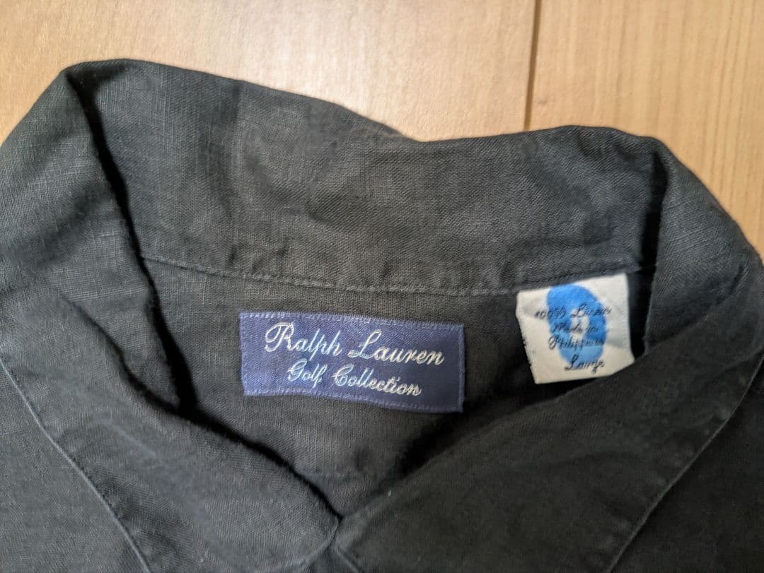 ダブルアールエル　ダッフルコート　三ツ星タグ　パープルレーベルシャツ　セット