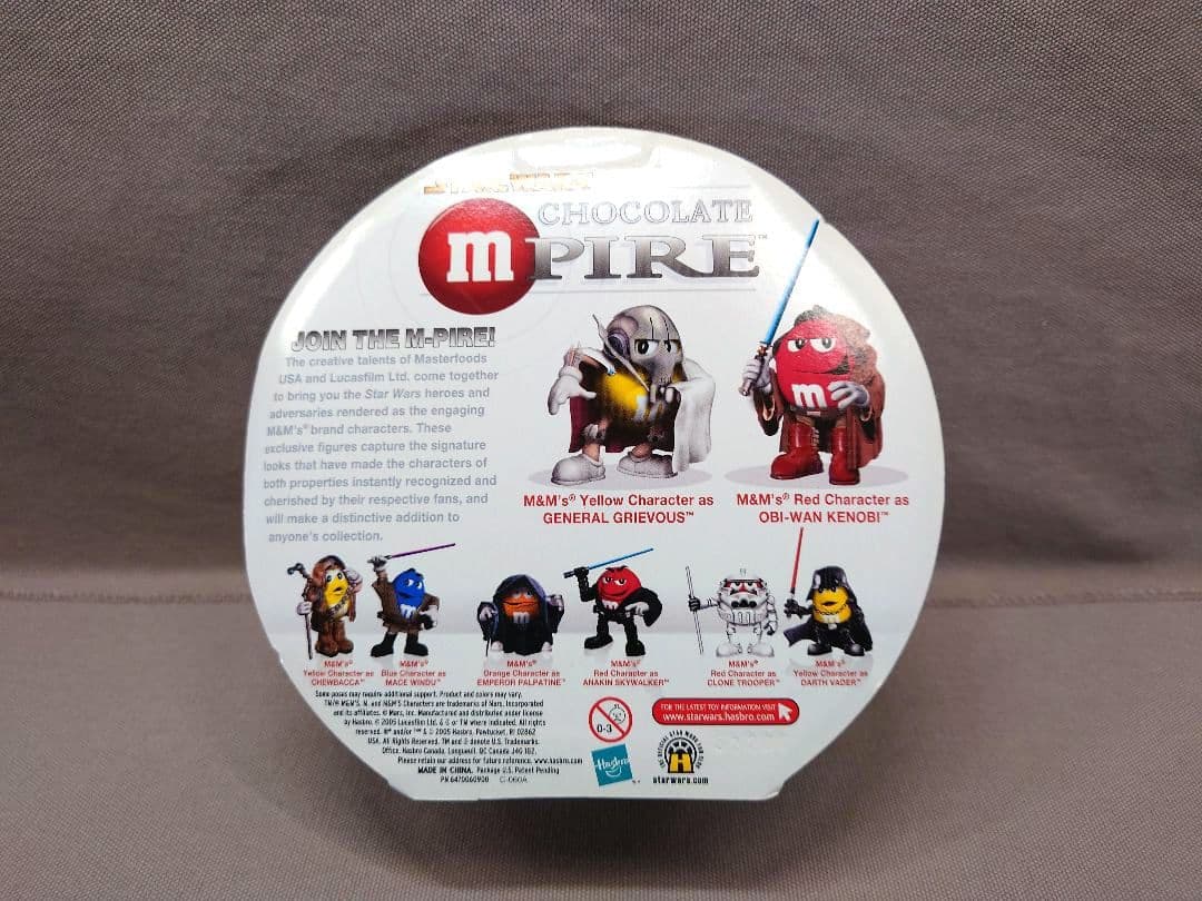 スターウォーズ　M&M's　M-PIRE　ダース・ベイダー　チューバッカ他