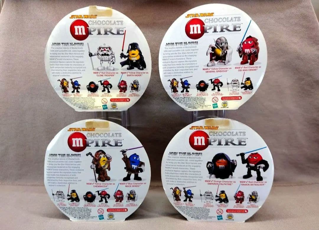 スターウォーズ　M&M's　M-PIRE　ダース・ベイダー　チューバッカ他