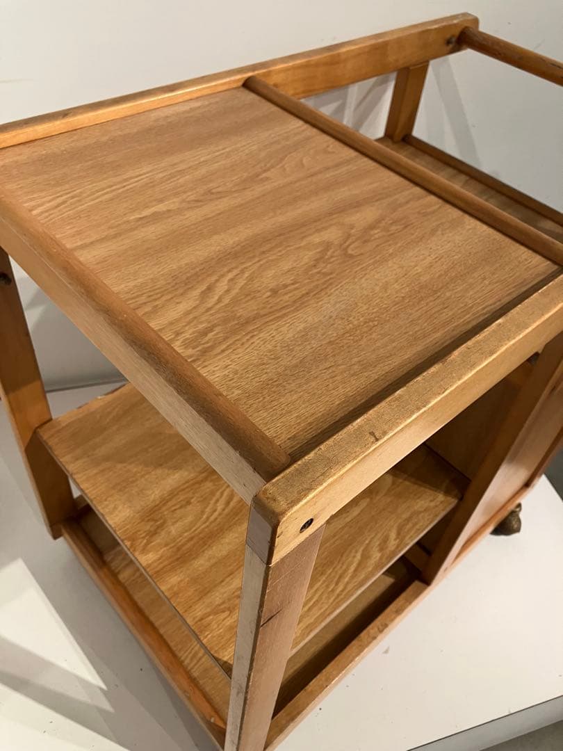 オールドコイズミ、キッチンワゴン、天童木工、秋田木工、レトロ、和モダン、