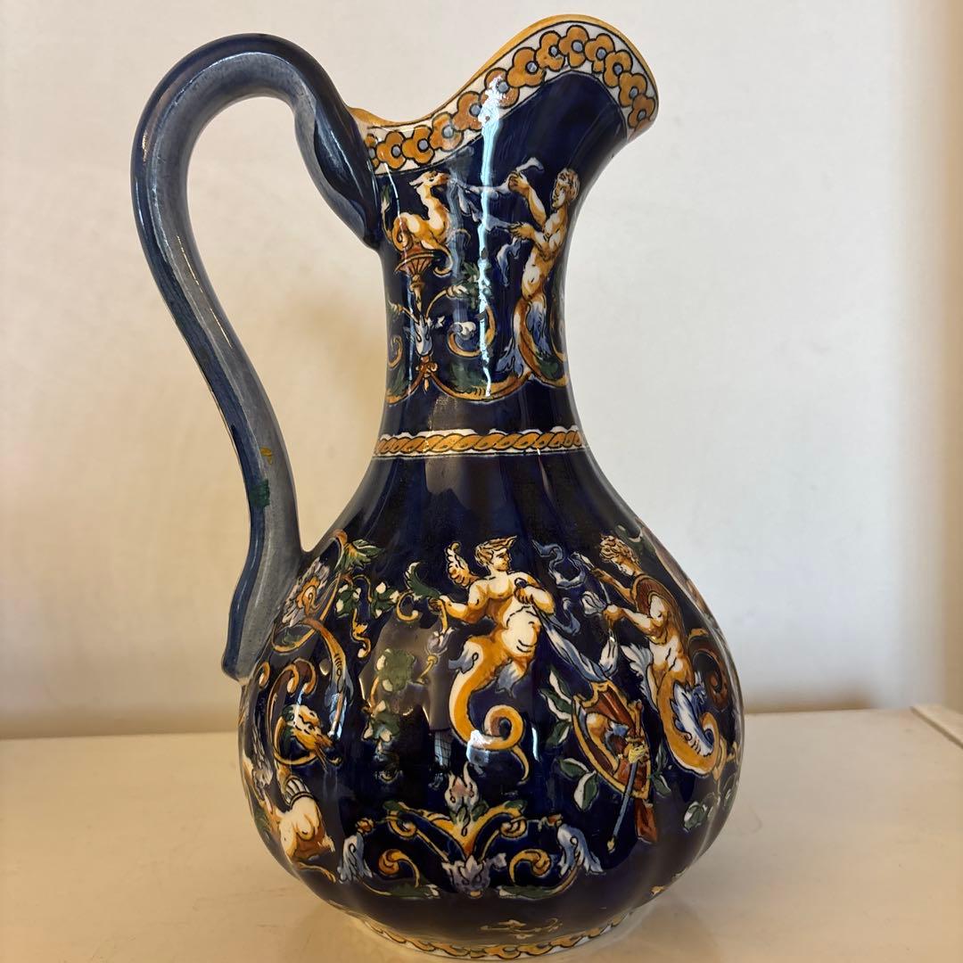 ジアン　ルネッサンス　ジアンブルー 水差し