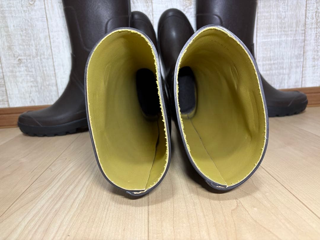 25.5～26cm★美品AIGLEレイン ブーツ41エーグルラバーブーツ 長靴