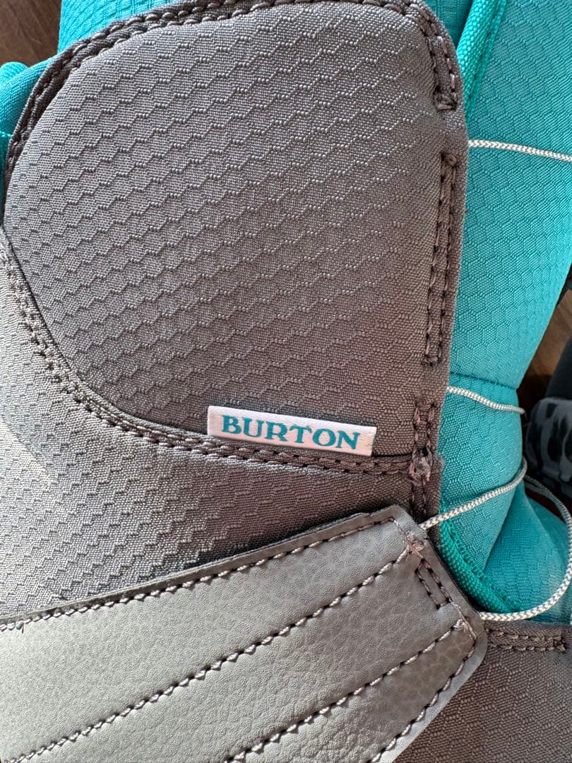 BURTON スノーボードブーツ 25.0 スカイブルー/グレー