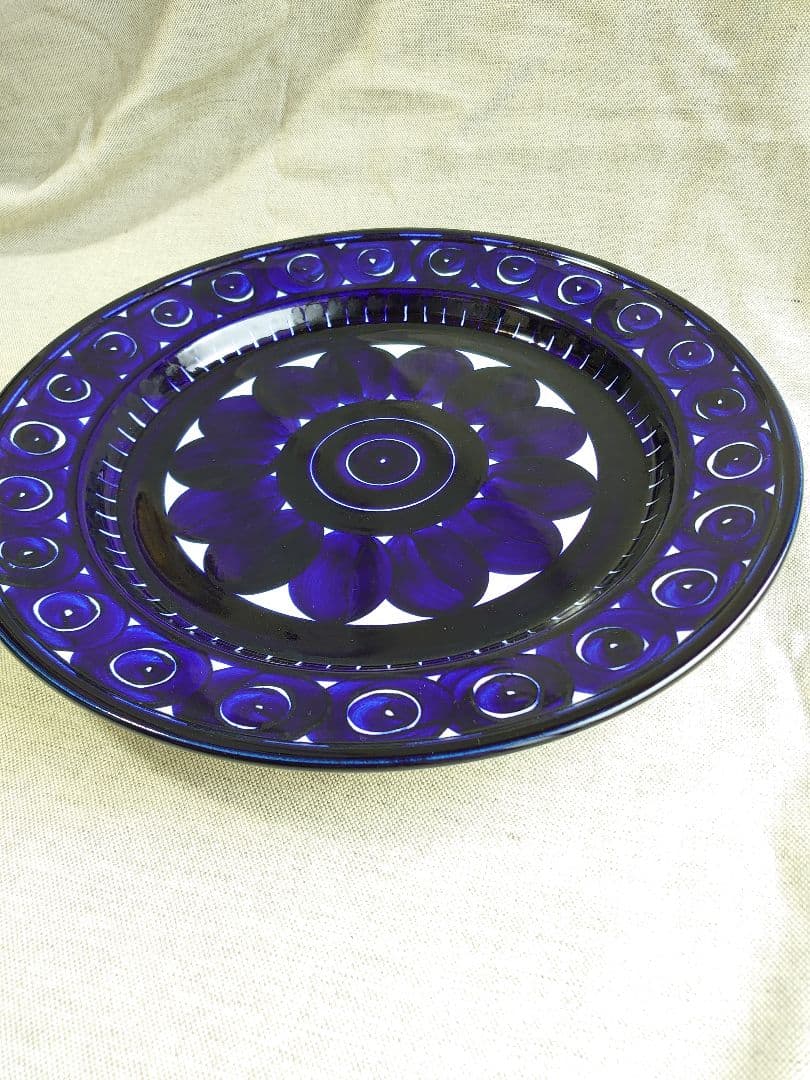 ヴィンテージ アラビア バレンシア 大皿 34cm プレート