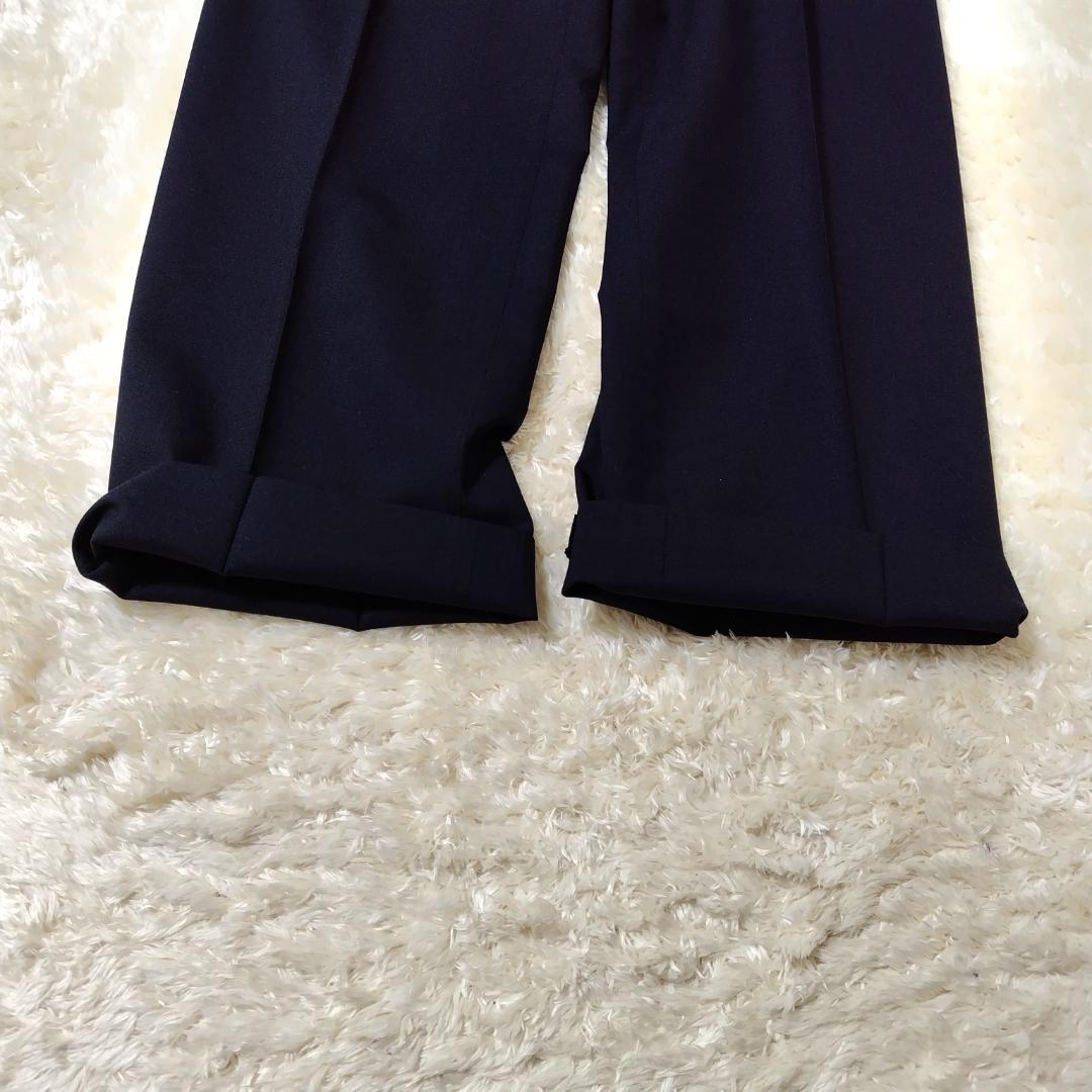 極美品✨バーバリー ロンドン セットアップ ダブル 紺ブレ 羊毛 モヘヤ