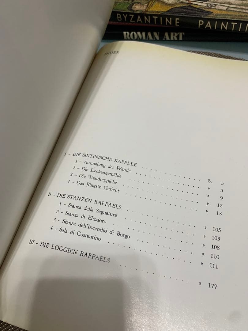 希少　MICHELANGELO und RAFFAEL im Vatikan