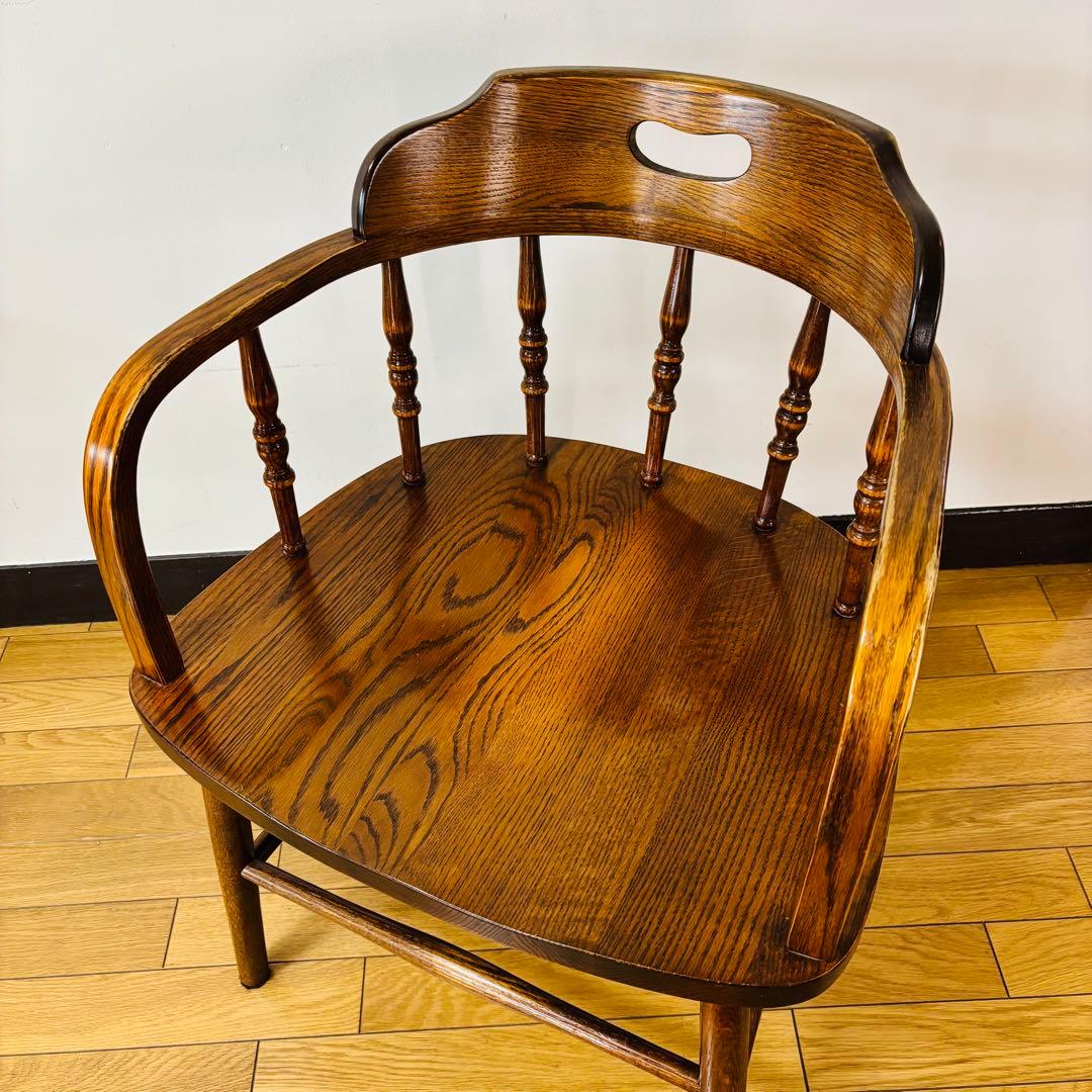 【希少品】　三越扱　Shin Lee シンリーオーク材 ダイニングチェア　送料込